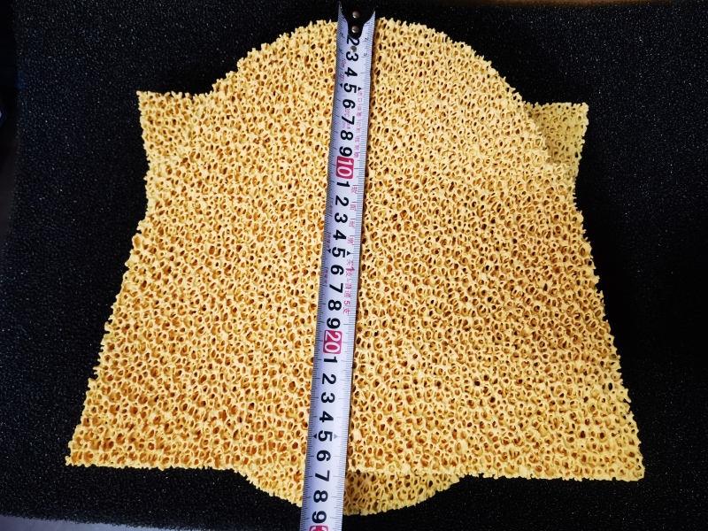 ज़िरकोनिया फोम सिरेमिक फ़िल्टर