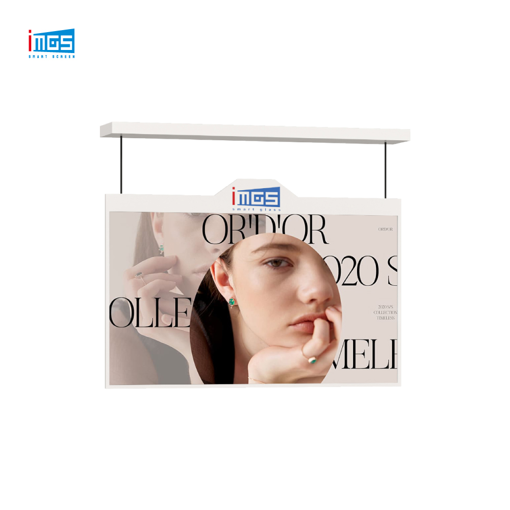 Dual sided Screen Ceiling Mounted Digital Signage
