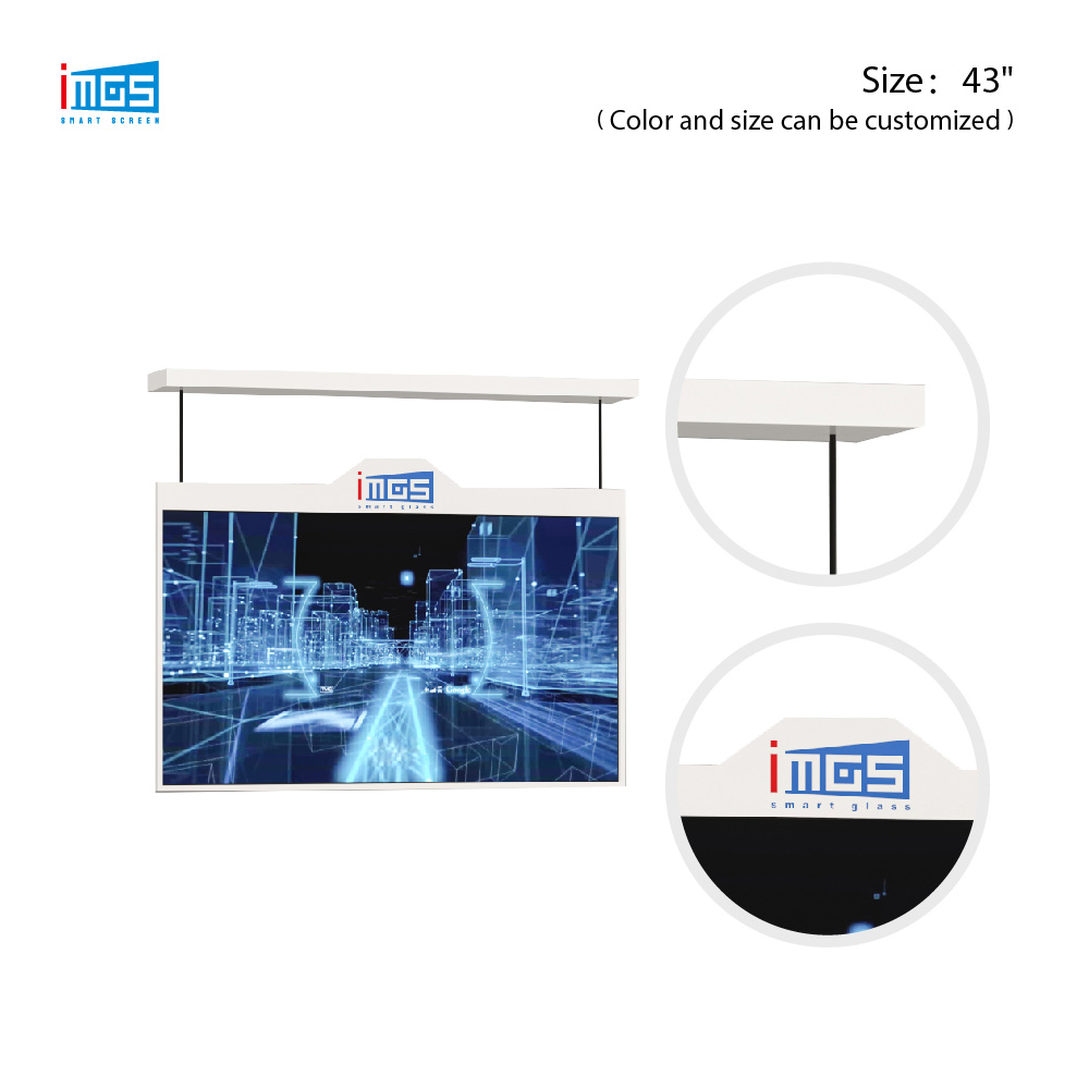Dual sided Screen Ceiling Mounted Digital Signage