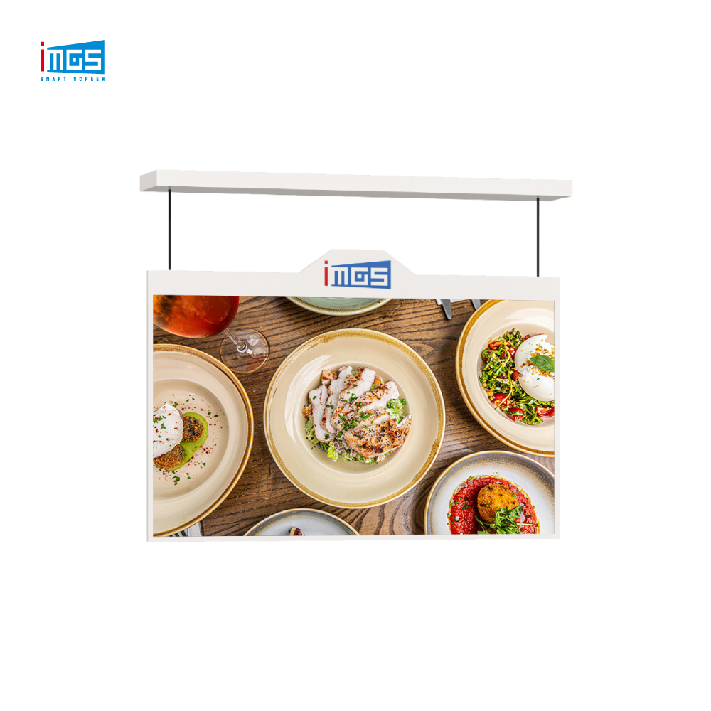 Dual sided Screen Ceiling Mounted Digital Signage
