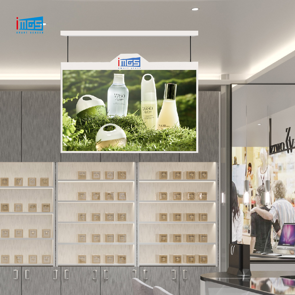 ceiling mounted digital signage