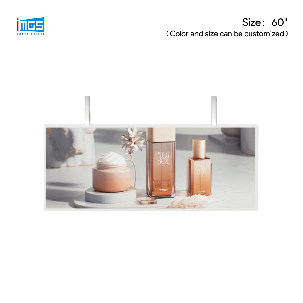 Dual sided Screen Ceiling Mounted AD Screen