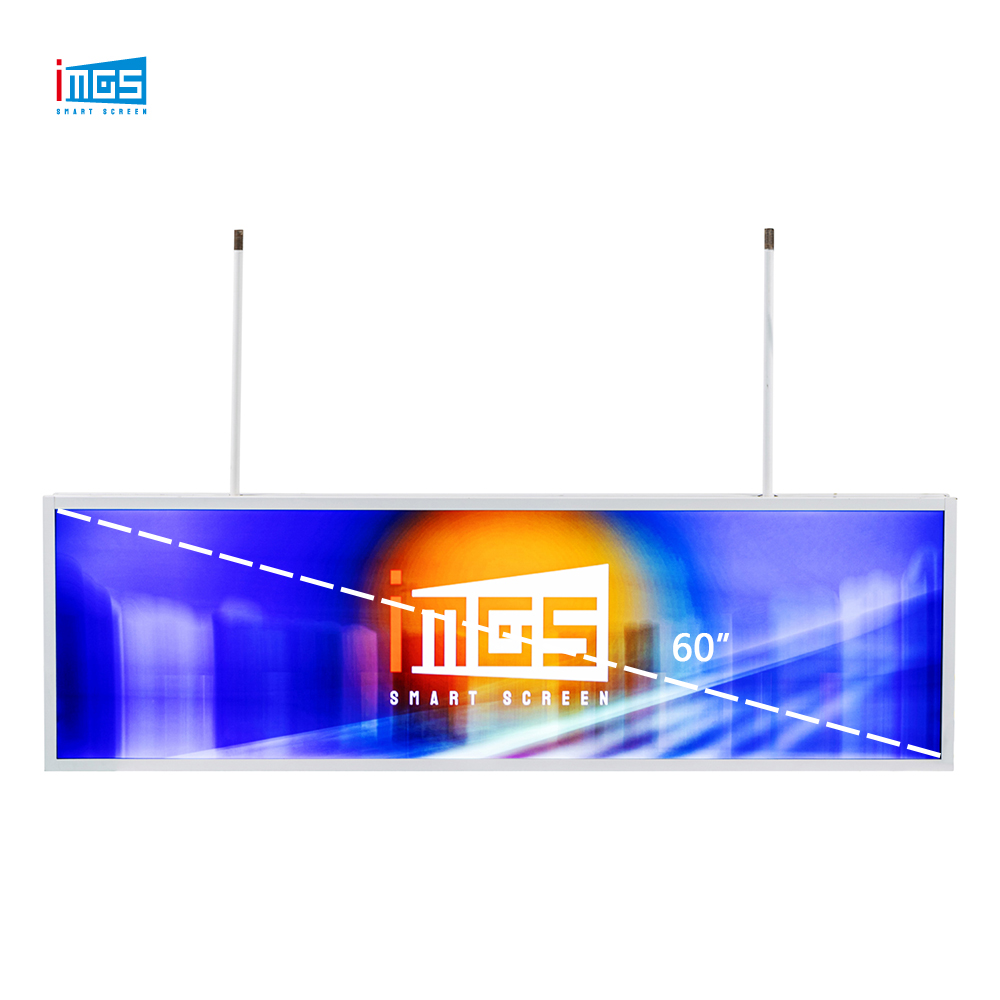 Dual sided Screen Ceiling Mounted AD Screen