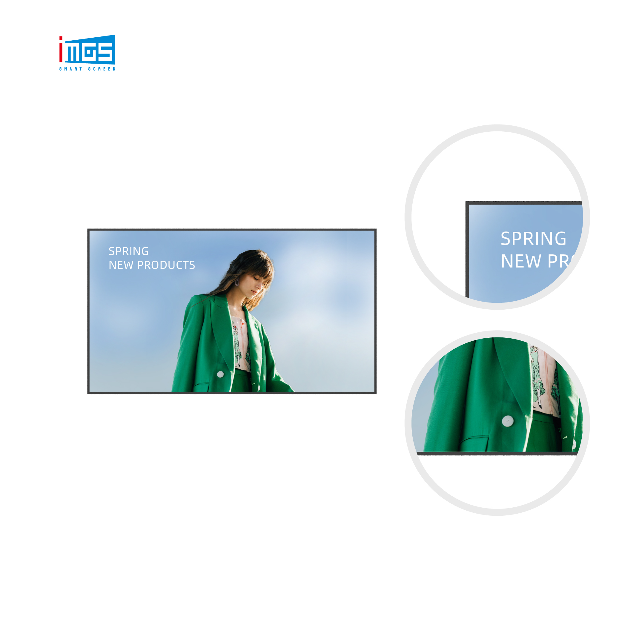 Retail Digital Signage Wall Mounted Digital Kiosk