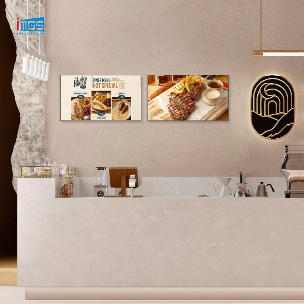 Retail Digital Signage Wall Mounted Digital Kiosk