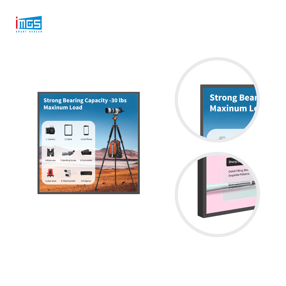 Square Screen Digital Signage And Displays