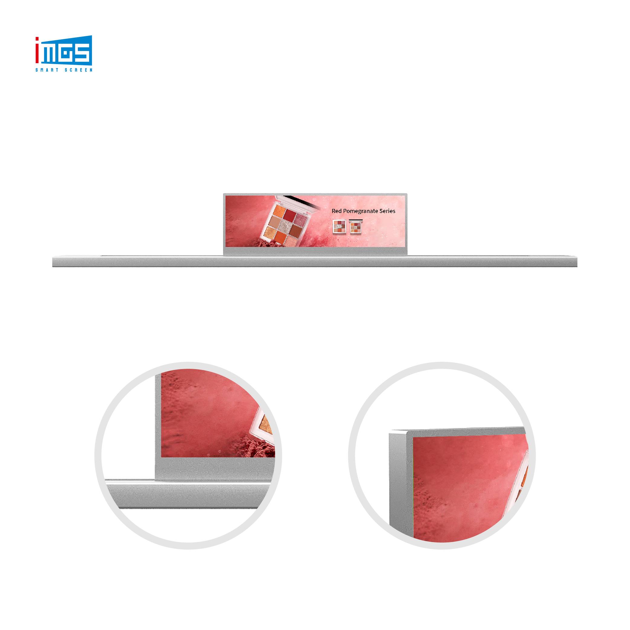 Magnetic Screen Retail Digital Signage Advertising Screen