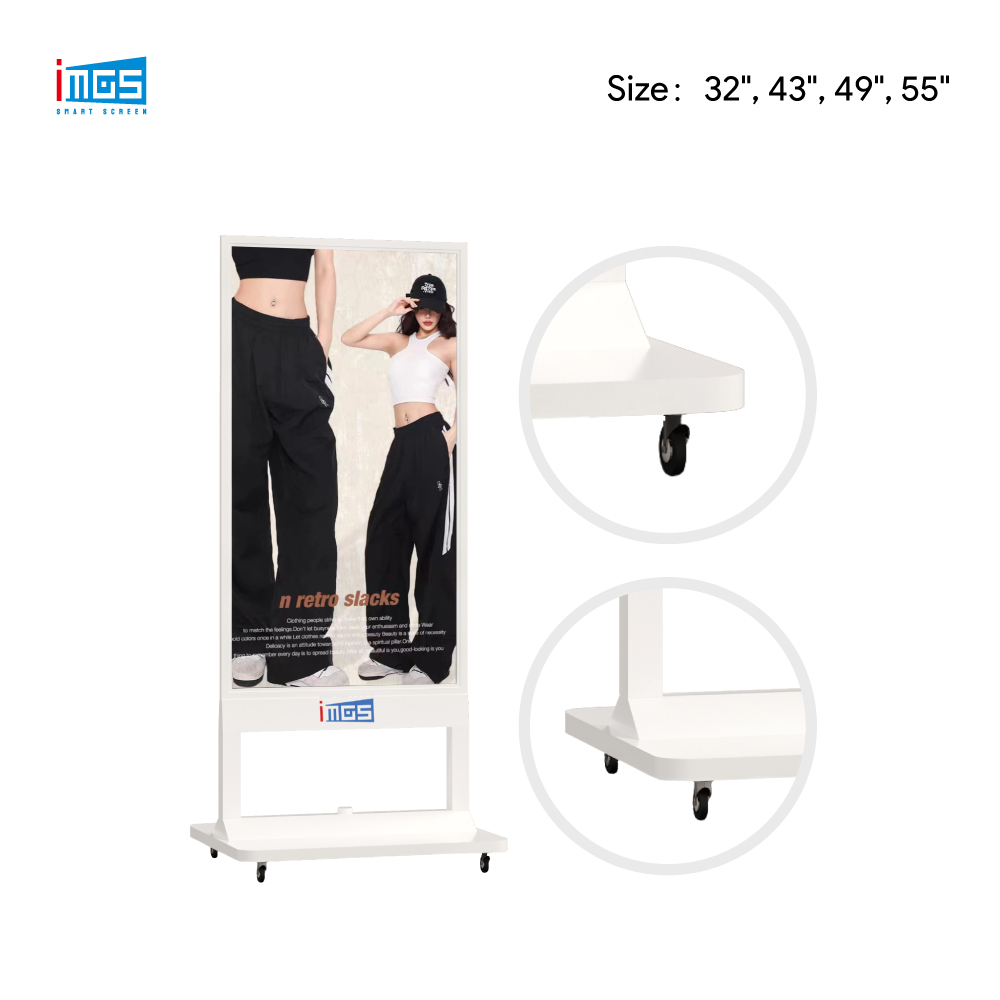 Dual sided Advertising Screen Mall Ad Screen