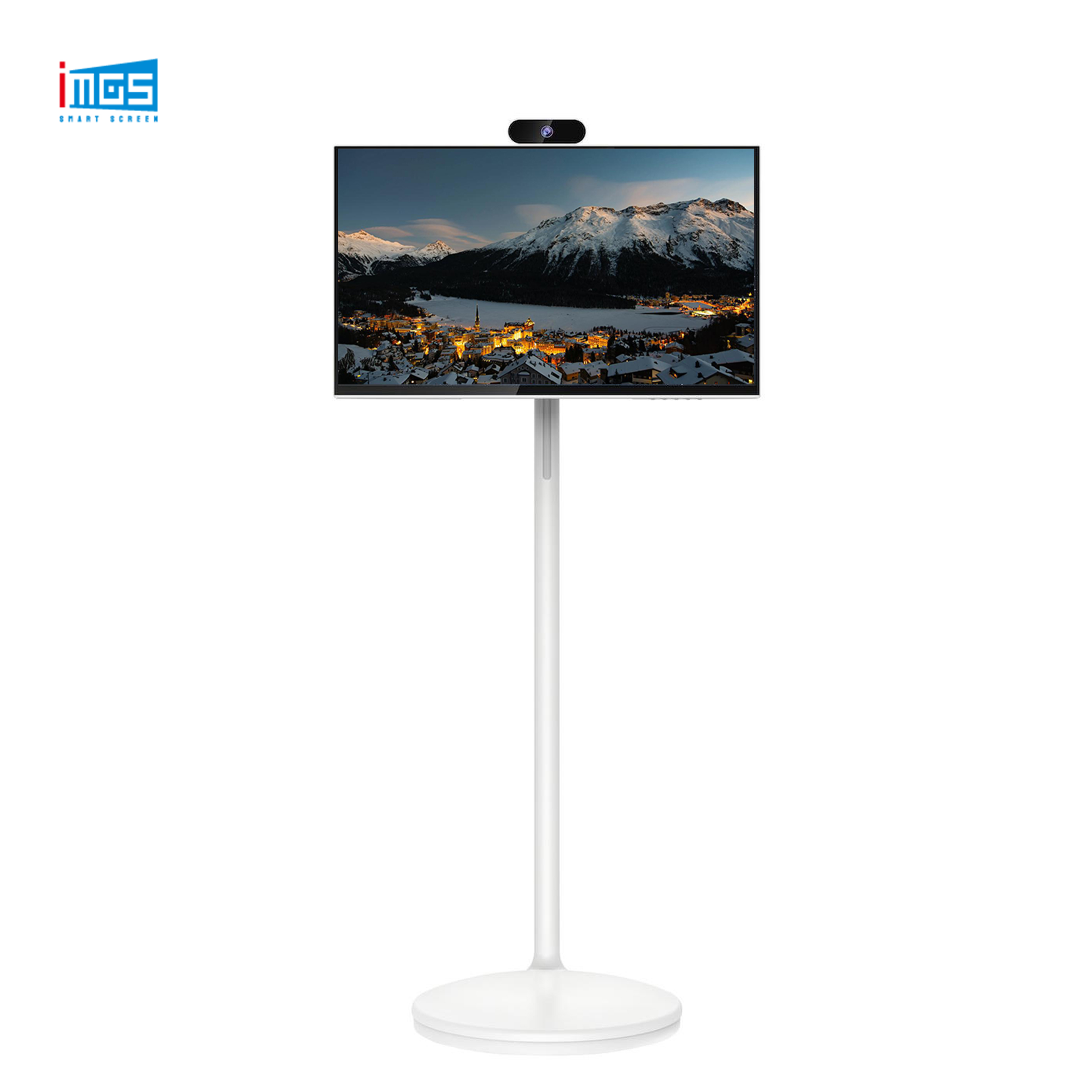 Portable Smart Screen TV Tablet TV On Wheels