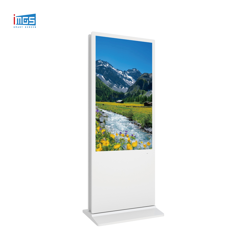 Dual sided Interactive Screen Digital Signage Kiosk