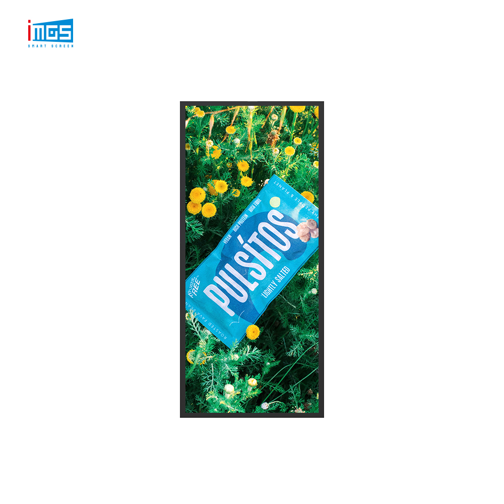 LED Magnetic Advertising Screens for Supermarkets and Gondola Shelving