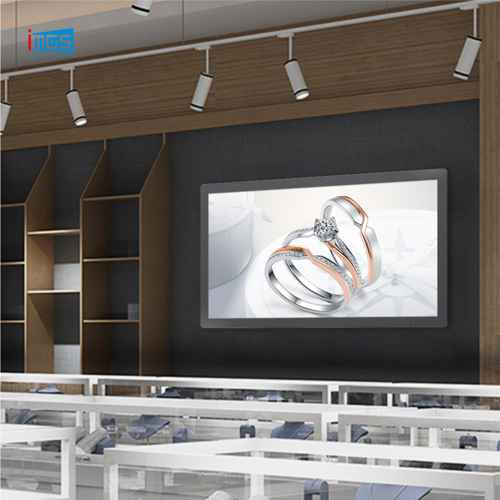 LCD monitor advertising player without system