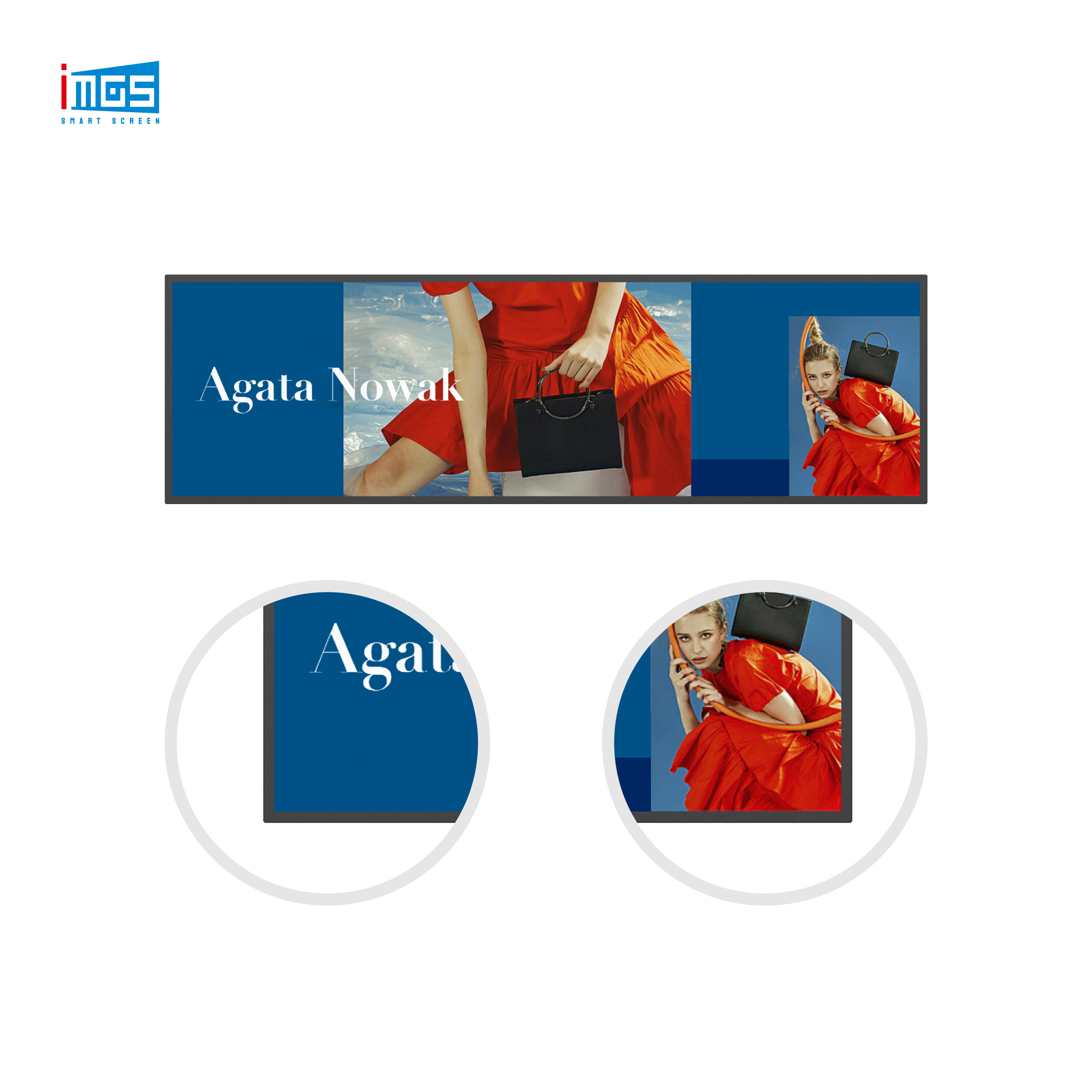 Retail Shelf Display Screen AD Screen Digital Signage