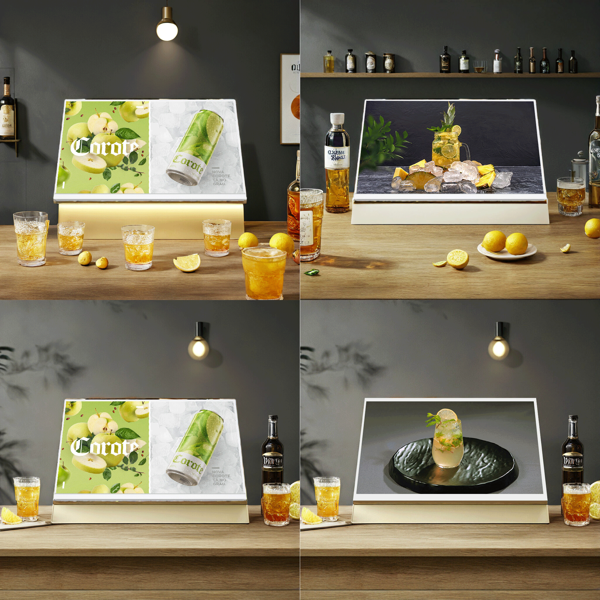 café digital signage