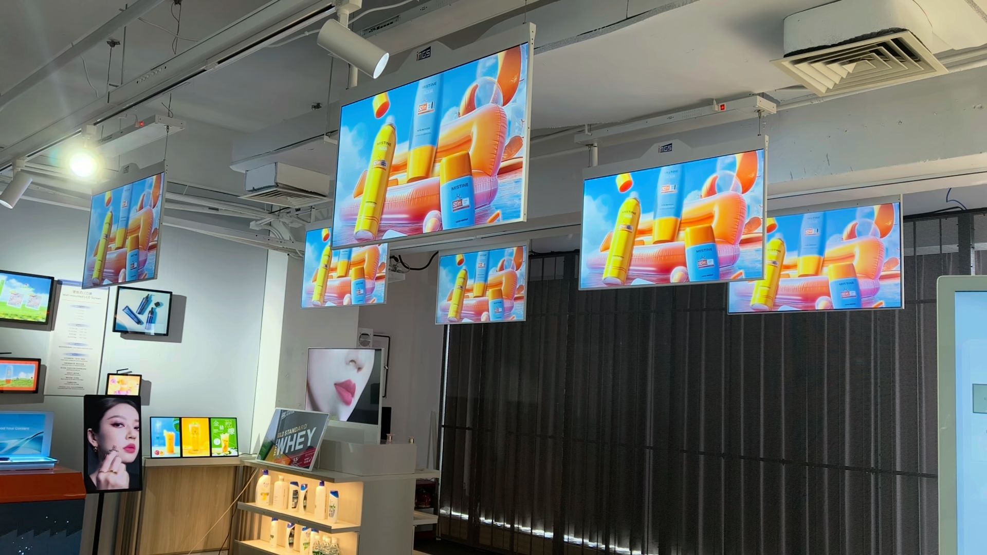 double-sided ad player