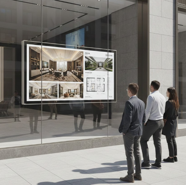 LCD vs LED Advertising Display