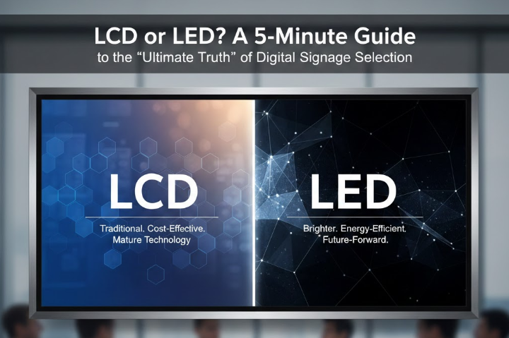 LCD o LED? Una guida di 5 minuti alla 