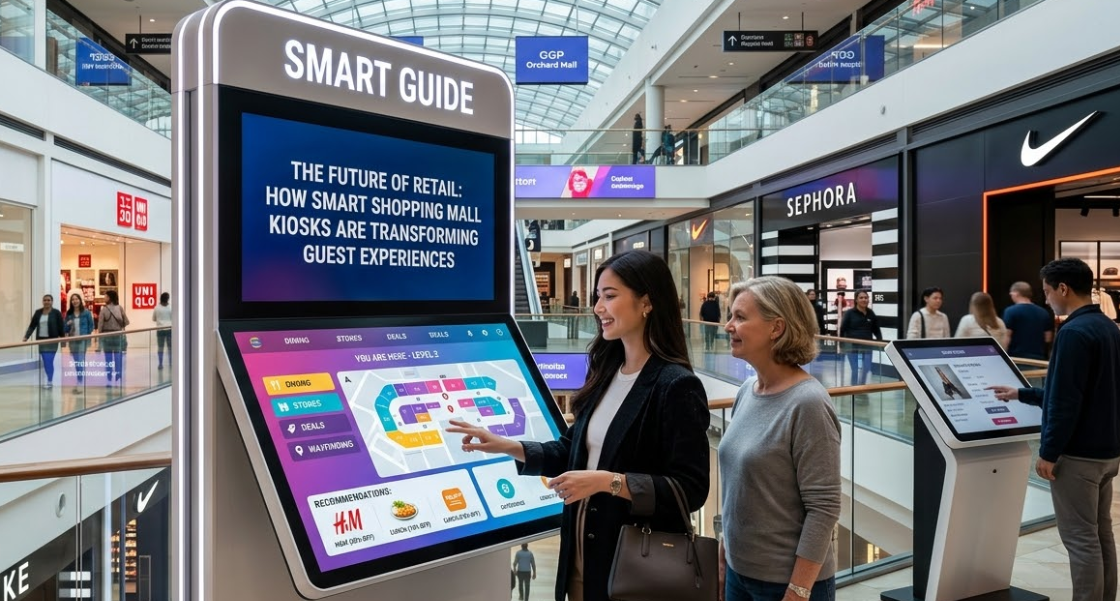 Il futuro del commercio al dettaglio: come i chioschi intelligenti nei centri commerciali stanno trasformando l'esperienza degli ospiti
