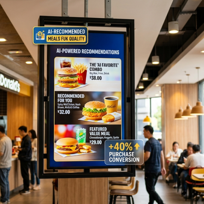 interactive advertising display