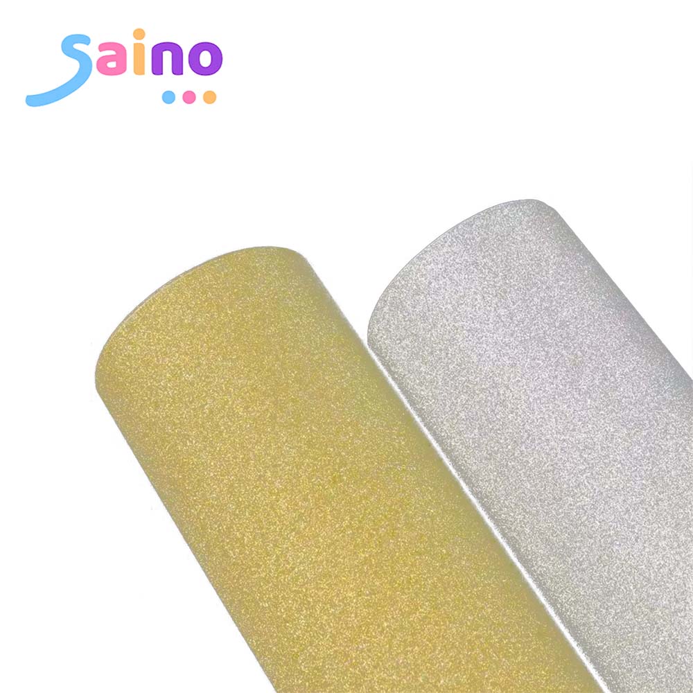 Sparkling silver PET matte skin film