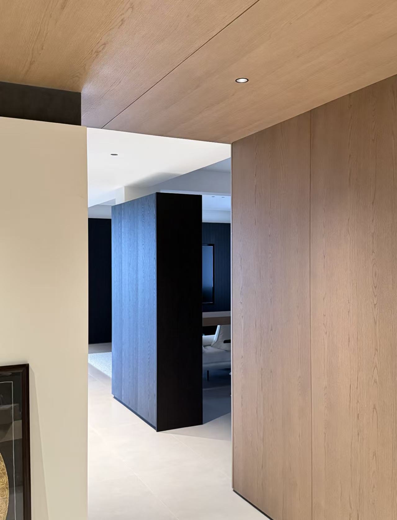 high gloss wood grain pet film