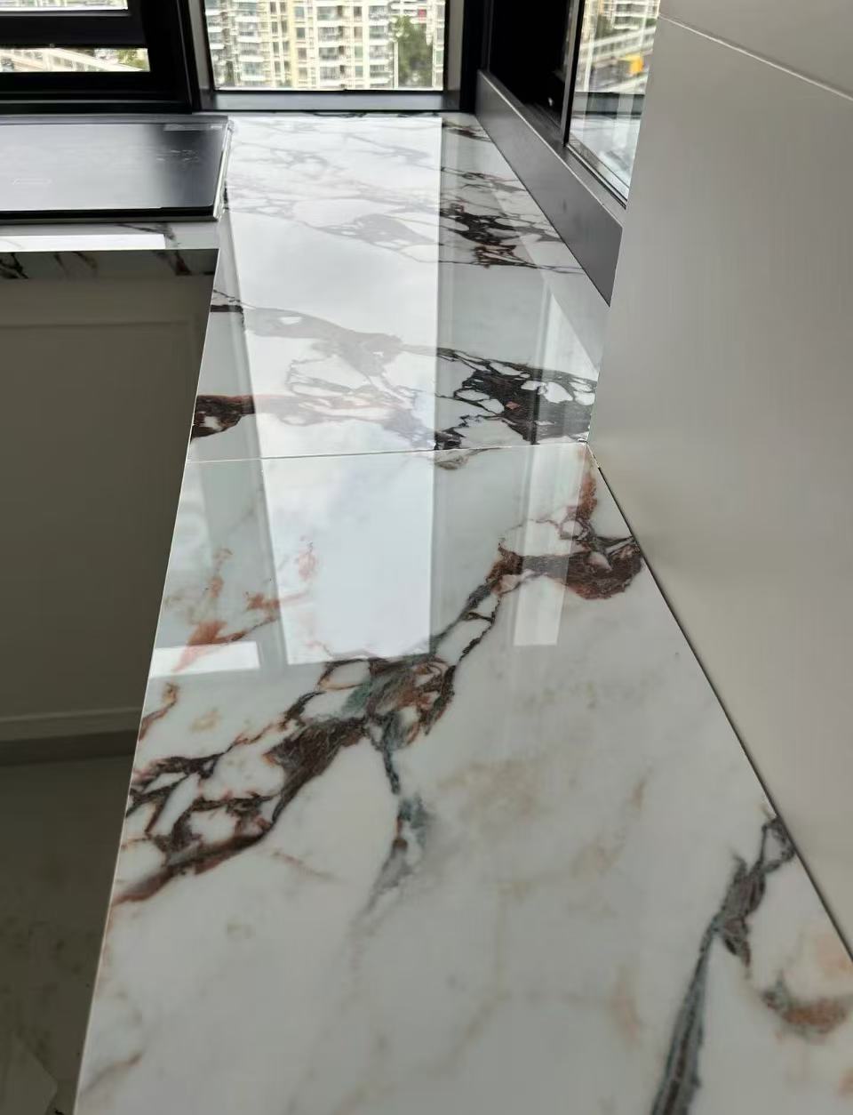 Crystal texture PET transparent high gloss film