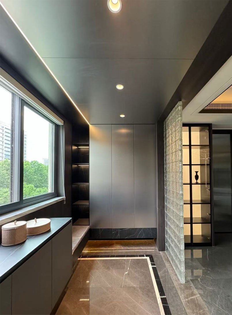 Decorative aluminum film