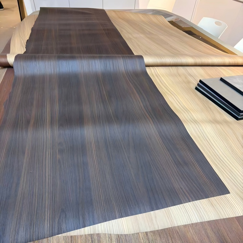 soft touch wood grain pet film