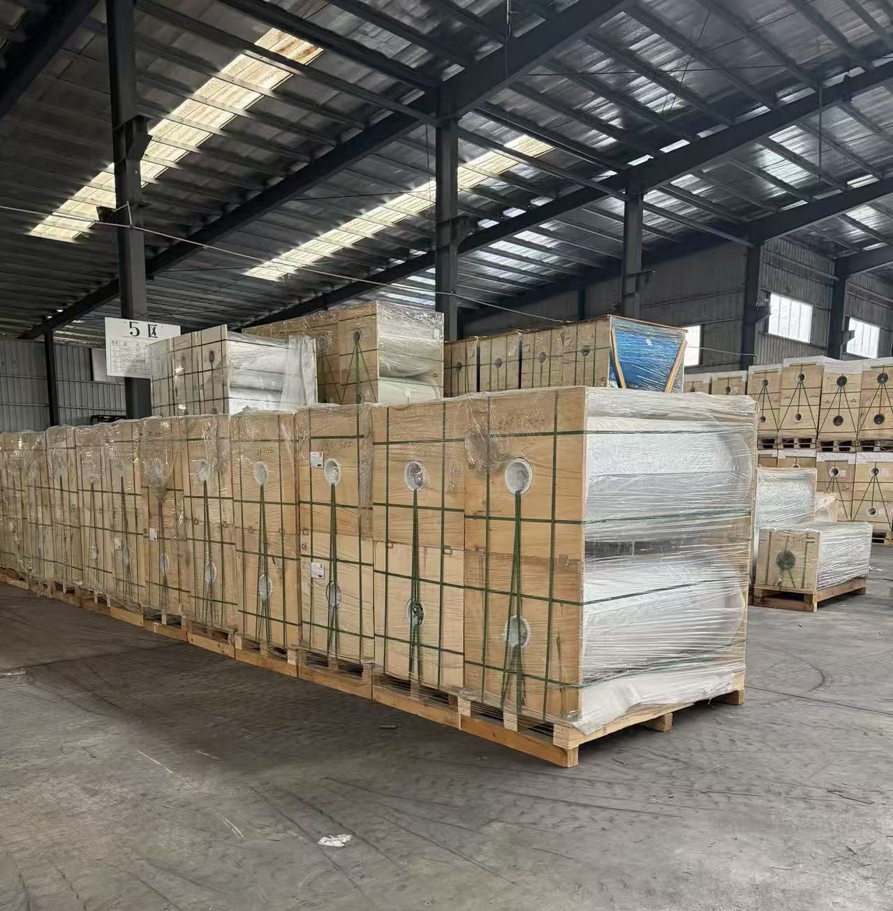 Single use UV inert film