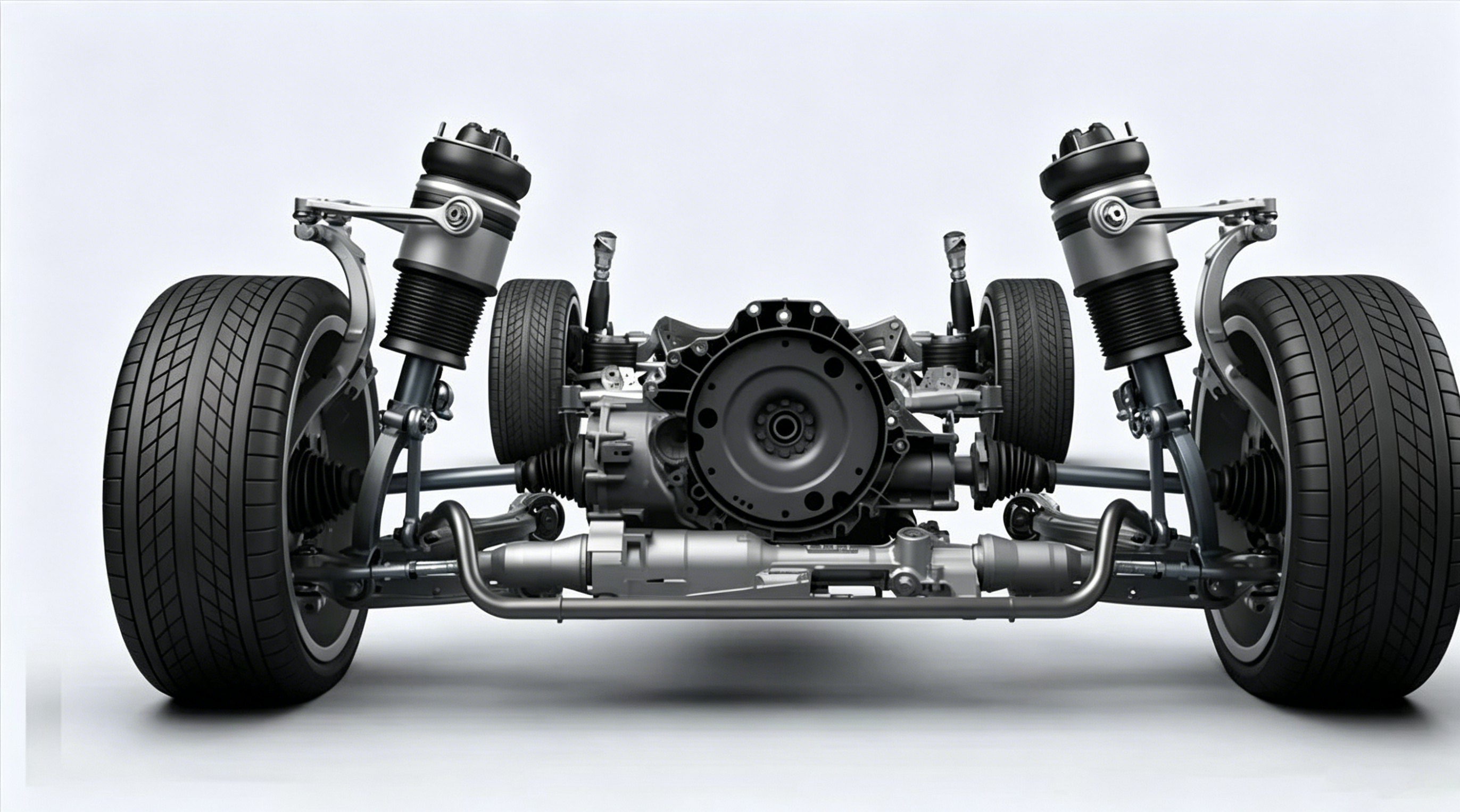 Air suspension strut