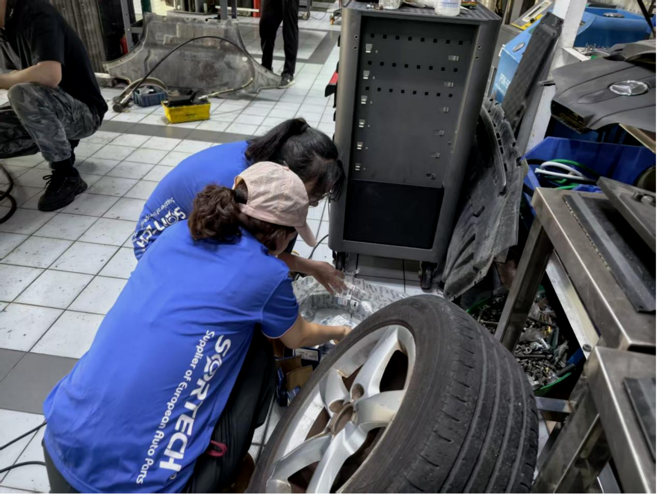 Into the Repair Shop: Service