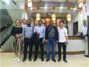 Cambodian customers visited Qingzhou Liding Machinery Equipment Co., Ltd. and successfully customized a spiral sand washing and dehydration machine
