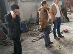Uzbekistan customers visited Qingzhou Liding Machinery Equipment Co., Ltd. and successfully customized gold selection equipment
