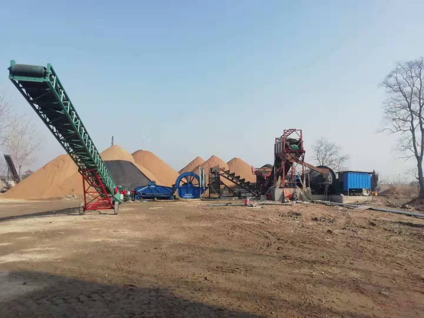 Mountain Sand Weathered Fossil Sand Washing Machine