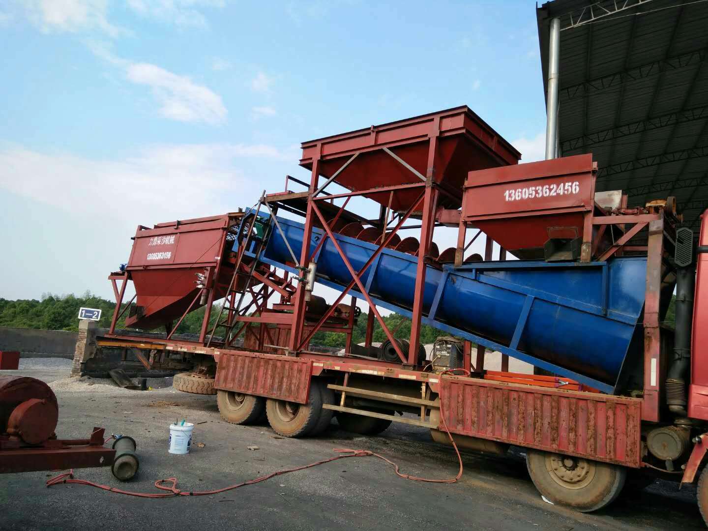 Stone Powder Sand Washing Production Line