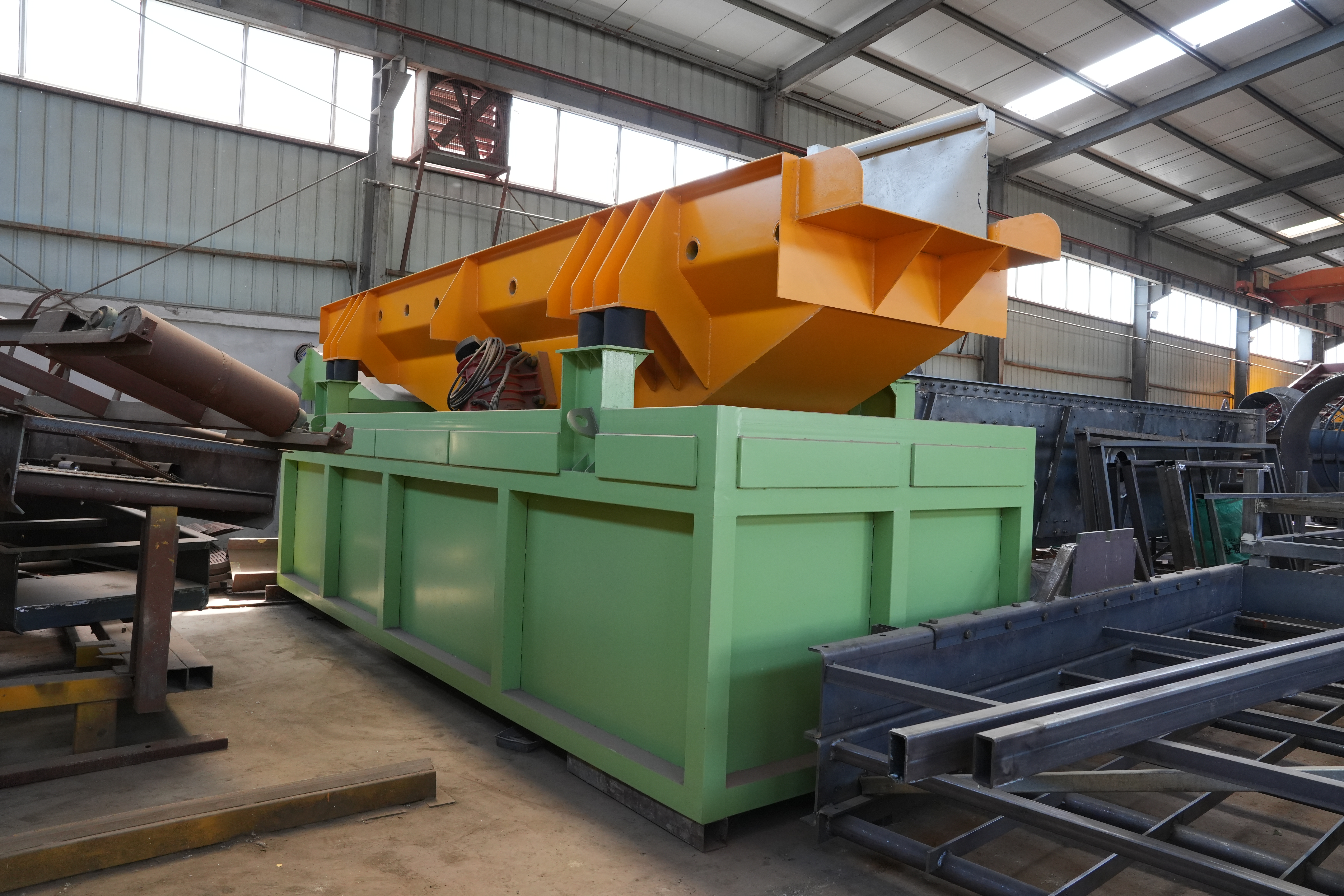 Vibrating Sand And Gravel Separator