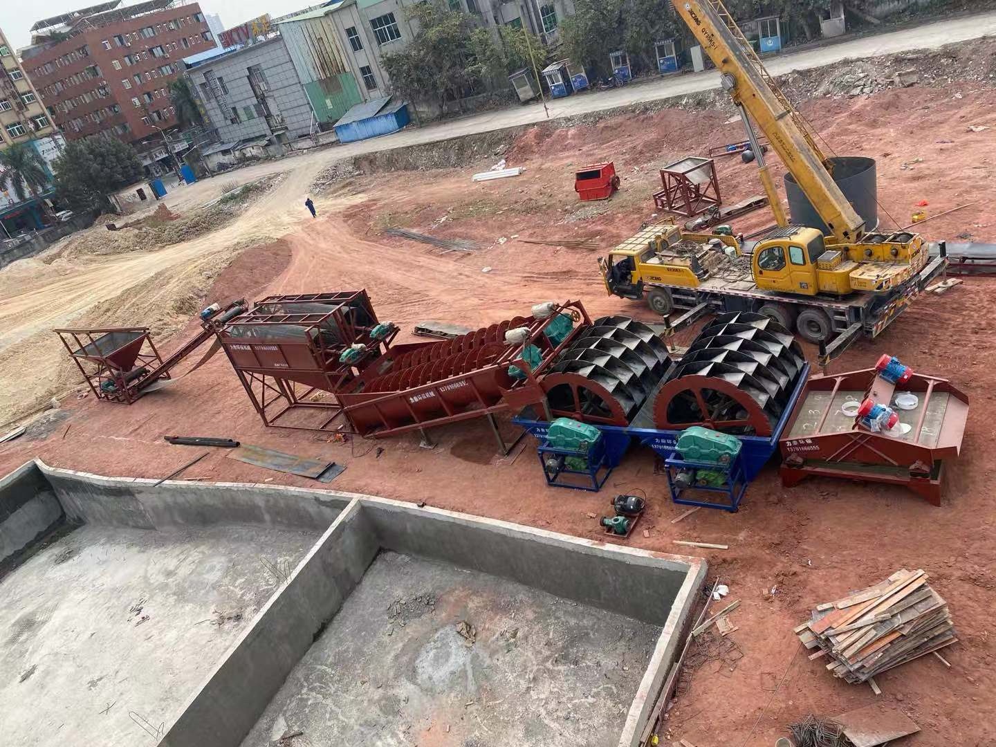 Spiral Sand Washing Machine