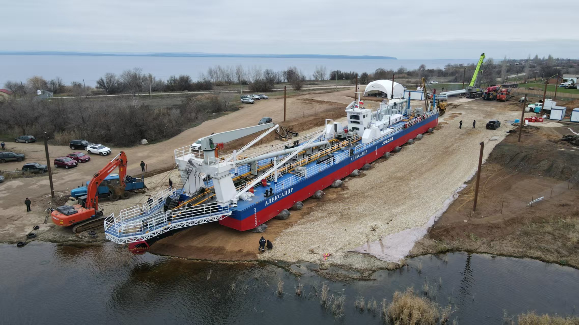 Cutter Sand Suction Dredger