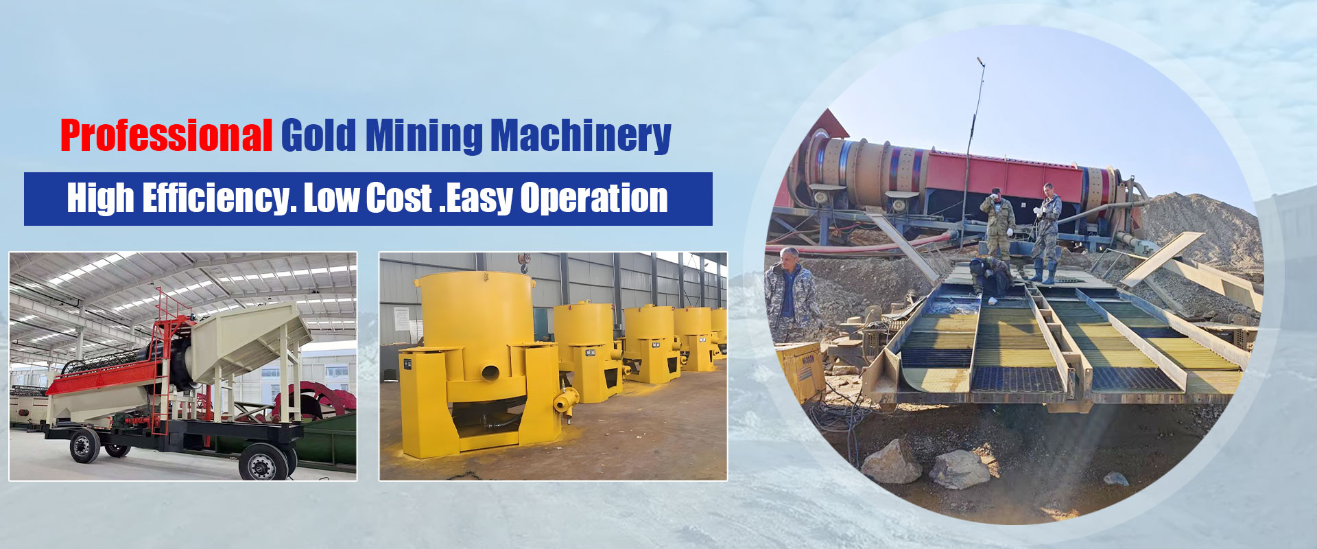 gold mining equipment