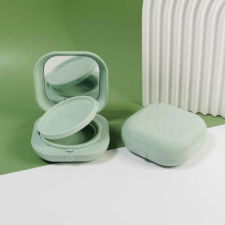 Portable Cosmetics Air Cushion Box Container Mirror Box Packaging