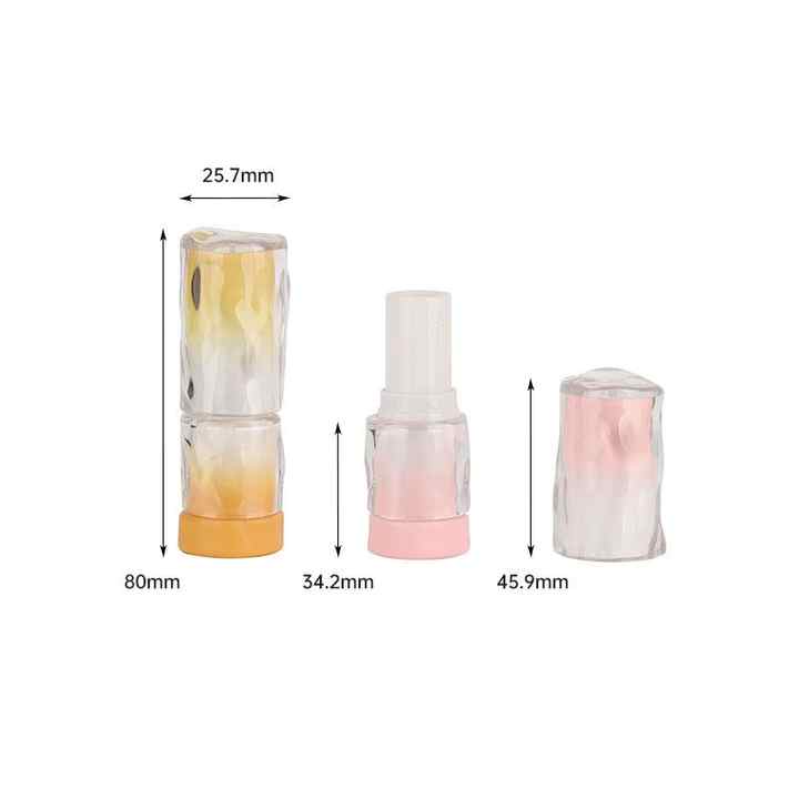 Innovative double-layer lipstick tube circular container for proprietary brands Innovative double-layer lipstick tube circular container for proprietary brands