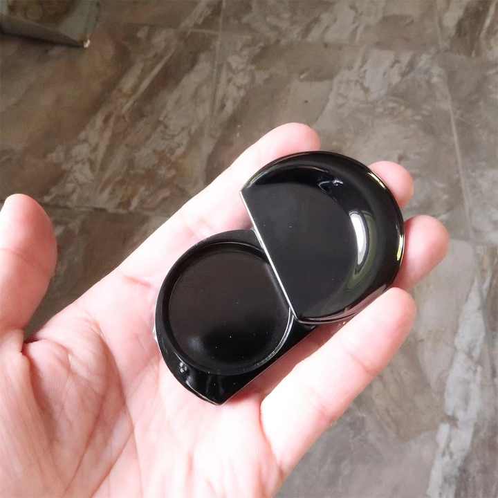 Compact Metal Tin Tape Magnetic Filling Solid Perfume Container Packaging