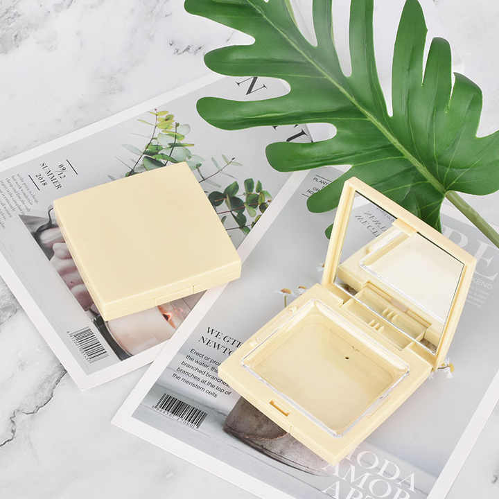 Square Powder Packaging Air Cushion Bb Cc Cream Box Mirror