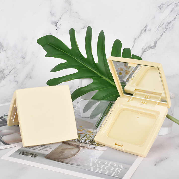 Square Powder Packaging Air Cushion Bb Cc Cream Box Mirror