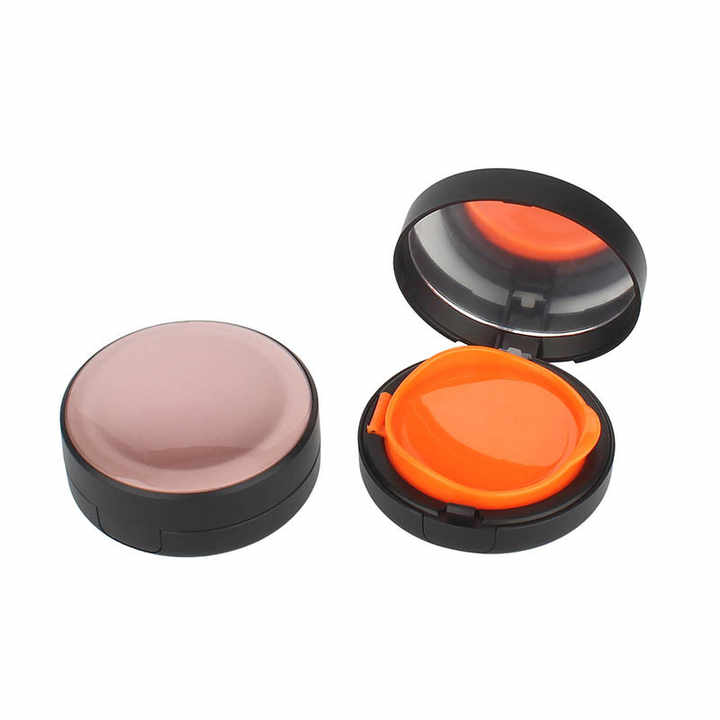 Decorative Foundation Make-Up Container Empty BB Air Cushion Compact Shell With Hot Stamping Plastic Packaging Decorative Foundation Make-Up Container Empty BB Air Cushion Compact Shell With Hot Stamping Plastic Packaging