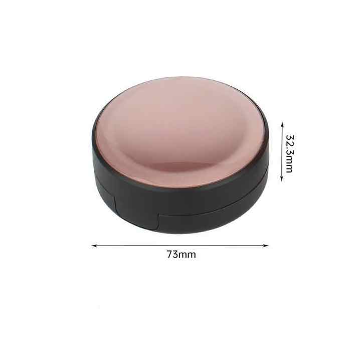 Compact shell with hot stamping plastic packaging Compact shell with hot stamping plastic packaging