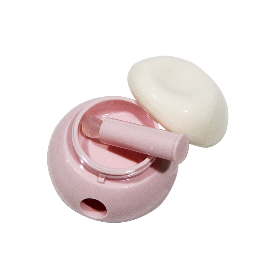 Wholesale Cute Lip Mud Container with Soft Silicone Wand – Custom Lip Mask Jar for Skincare & Cosmetics