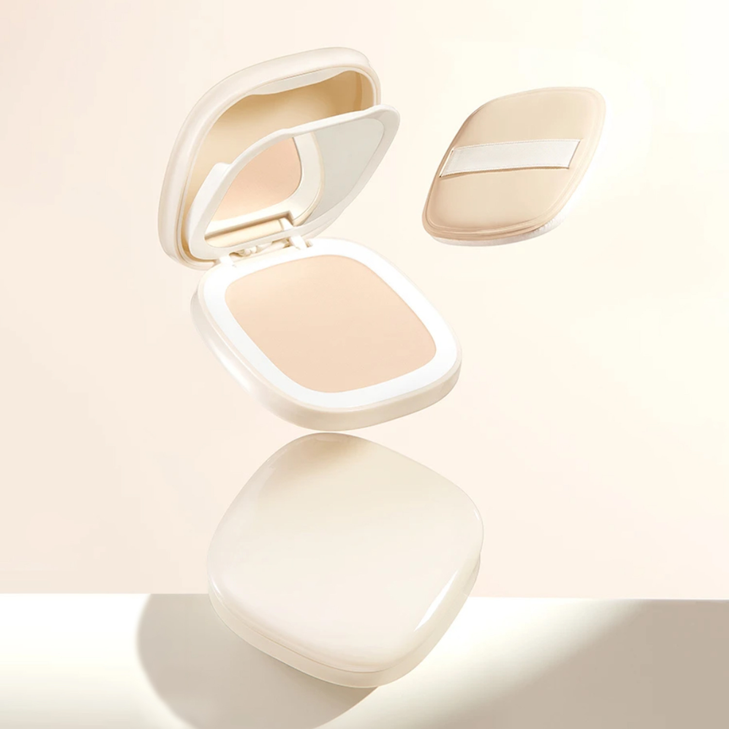 Double Layer Magnetic Compact Powder Case – Custom Makeup Packaging Manufacturer | Wholesale Magnetic Powder Box