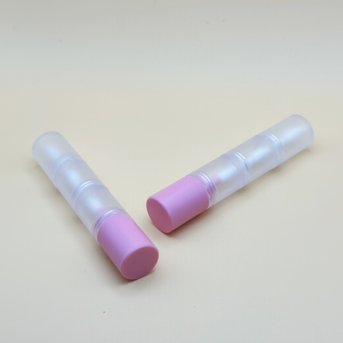 In Stock Lipgloss Bottle Multi Layer Pink Clear Transparent Lip Oil Tubes 2ml Tube De Brillant l Vres Plastic Cosmetic Container