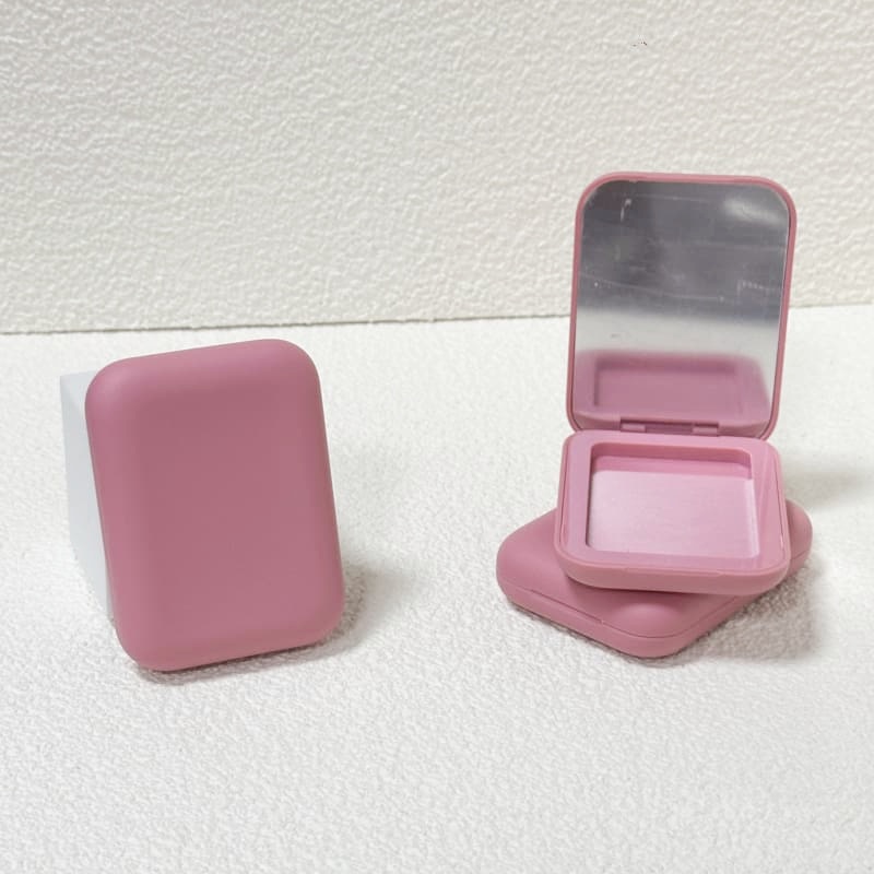 Square Compact Powder Case with Rounded Corners – Custom Makeup Packaging | Cosmetic Packaging Manufacturer China